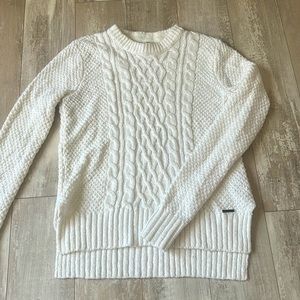 Abercrombie & Finch White Knitted Sweater